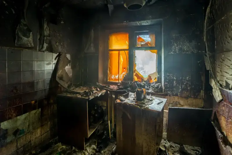 Chimney Fire Cleanup professionals at work in Montebello